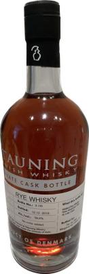 Stauning 2015 Rye Private cask Far og son New American Oak Far og son Mogens og Lasse Rimmer 59.6% 500ml