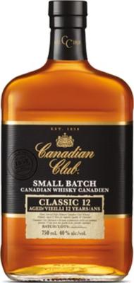 Canadian Club 12yo Classic 12 Small Batch C12-014 40% 750ml