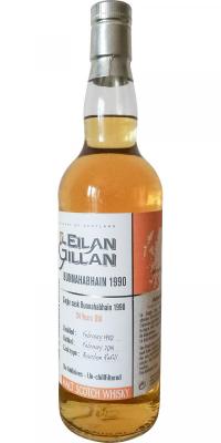 Bunnahabhain 1990 EG Bourbon Refill 46% 700ml