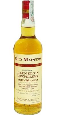 Glen Elgin 1995 JM Old Master's Cask Strength Selection #1660 56.4% 700ml
