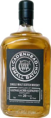 Glenallachie 1992 CA Small Batch 20yo Bourbon Hogsheads 59.1% 700ml