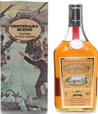 Centenary Blend 1885 1985 Aberlour Curling Club Finest Scotch Whisky 40% 750ml