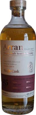 Arran 1997 Single Cask Refill Sherry Hogshead The Nectar 44.3% 700ml