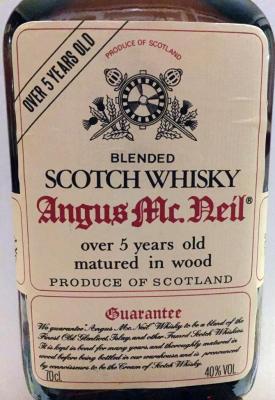 Angus Mc.Neil 5yo NV Geens Benelux 40% 700ml