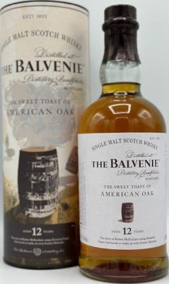 Balvenie 12yo The Sweet Toast of American Oak Virgin American Oak 43% 700ml