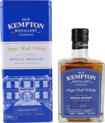 Old Kempton Fortified Shiraz Cask Fortified Shiraz 58% 500ml