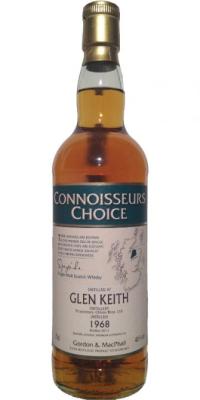 Glen Keith 1968 GM Connoisseurs Choice American Oak Hogsheads 46% 700ml