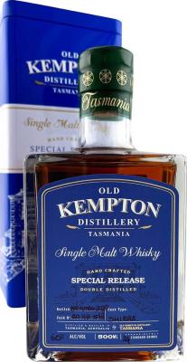 Old Kempton Special Release Shiraz RD168 60% 500ml