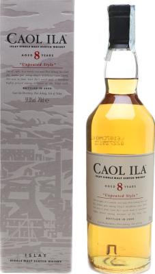 Caol Ila 8yo Unpeated Style Diageo Special Releases 2006 First Fill Bourbon Casks 59.8% 700ml