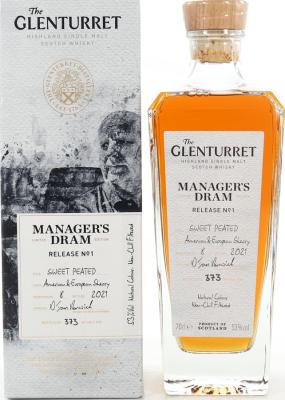 Glenturret Manager's Dram American & European Sherry 53% 700ml