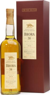 Brora 15th Release Diageo Special Releases 2016 38yo 48.6% 700ml