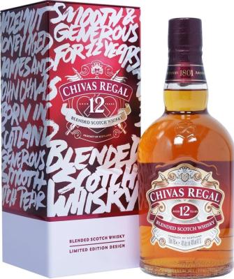 Chivas Regal 12yo Gift Set 40% 700ml