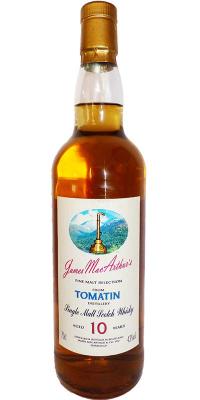 Tomatin 10yo JM Fine Malt Selection 43% 700ml