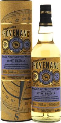 Royal Brackla 2009 DL Provenance Refill Barrel 46% 700ml