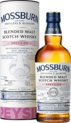 Speyside Blended Malt Blended Malt MDB The Mossburn Cask Bill No 2 46% 700ml