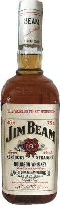 Jim Beam Kentucky Straight Bourbon Whisky Sour Mash New Amerikan Oak 40% 750ml