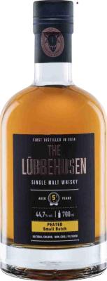 The Lubbehusen 7yo Peated Small Batch Virgin White Oak Ex-Islay Barrel 44% 700ml