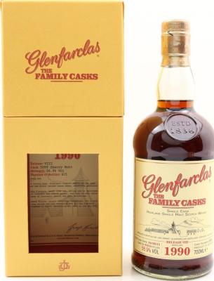 Glenfarclas 1990 The Family Casks Release Viii Sherry Butt #5099 56.9% 700ml