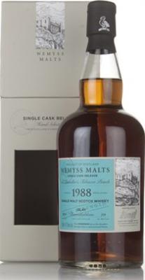 Bunnahabhain 1988 Wy A Chandler's Tobacco Pouch 47.5% 700ml