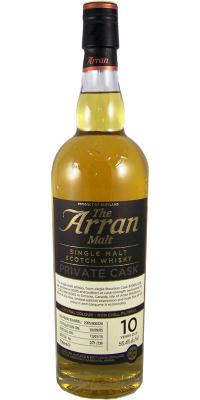 Arran 2005 Private Cask 2005/800228 LCBO Vintages 55.4% 700ml