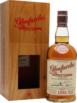 Glenfarclas 1992 The Family Casks Release Sp17 Sherry Butt #862 59% 700ml