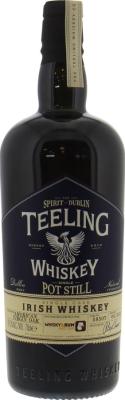 Teeling Single Cask Single Pot Still American Virgin Oak Whisky & Rum aan Zee 62.2% 700ml