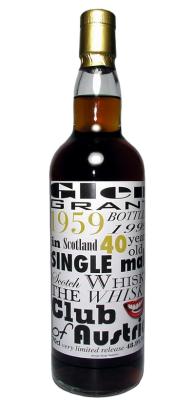 Glen Grant 1959 WCoA Sherry 48.9% 700ml