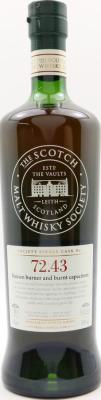 Miltonduff 2004 SMWS 72.43 Bunsen burner and burnt capacitors 1st Fill White Wine Hogshead 59.8% 700ml