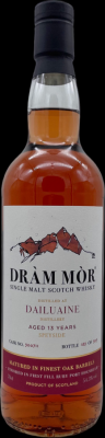 Dailuaine 13yo DMor finished in 1st-Fill-Ruby-Port-Hogshead 54.3% 700ml