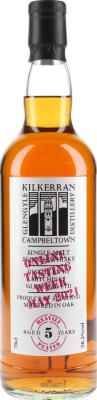 Kilkerran 5yo Heavily Peated Online Tasting Week 2021 Fresh Oloroso Casks 58.2% 700ml