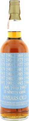 Glen Grant 1967 SV Sherry Cask Velier Import 43% 700ml