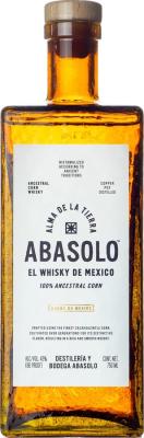 Abasolo El Whisky De Mexico 100% Ancestral Corn 43% 750ml