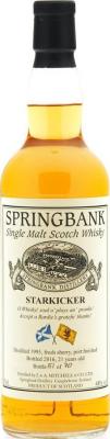 Springbank 1995 Starkicker Straight Whisky Austria 48% 700ml