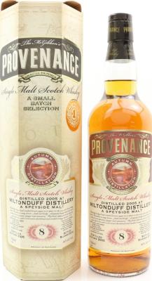 Miltonduff 2005 McG McGibbon's Provenance Refill Puncheon DMG 10405 46% 700ml