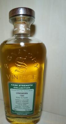 Longmorn 1989 SV Cask Strength Collection #18734 54.5% 700ml