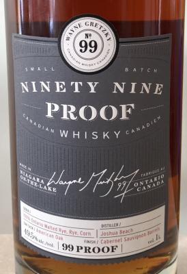 Wayne Gretzky No.99 Ninety Nine Proof 49.5% 1000ml