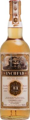 Inchfad 2005 JW Old Train Line Bourbon Cask #12 54.5% 700ml