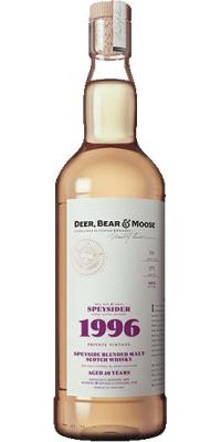 Speysider 1996 Flvr Deer Bear & Moose 50% 700ml