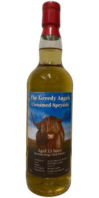 Unnamed Speyside 13yo CG The Greedy Angels Refill Sherry Butt 46% 700ml