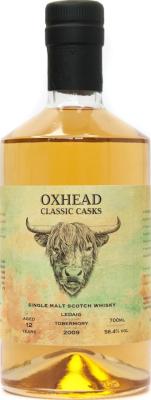 Ledaig 2009 OXH Refill Hogshead 56.4% 700ml