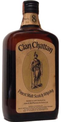 Clan Chattan 8yo Finest Malt Scotch Whisky Importato da D.&C. Zola Predosa Bologna 40% 750ml