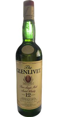 Glenlivet 12yo Classic Golf Courses of Scotland Royal Dornoch 43% 700ml