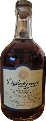 Dalwhinnie 11yo Handfilled Re-juvenated Oloroso 53.1% 700ml