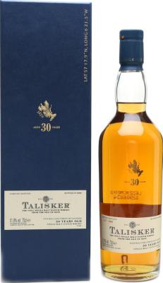 Talisker 30yo Diageo Special Releases 2006 Sherry Cask 51.9% 700ml