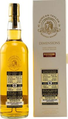 Bunnahabhain 2014 DT Dimensions Sherry #3814010529 54.8% 700ml
