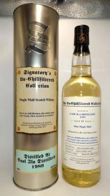 Caol Ila 1989 SV The Un-Chillfiltered Collection Re-Fill Sherry Butt #5369 46% 700ml