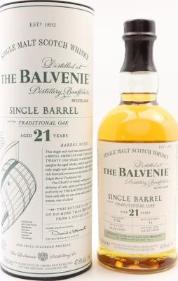 Balvenie 21yo #3738 47.8% 700ml