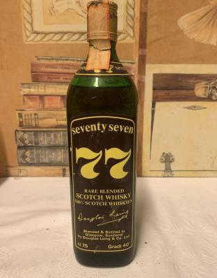 Seventy Seven Rare Blended Scotch Whisky 100% Scotch Whiskies 40% 750ml