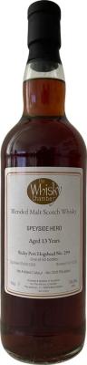 Speyside Hero 2009 WCh Ruby Port Hogshead 58.6% 700ml
