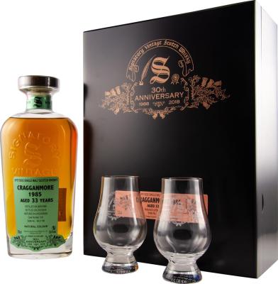 Cragganmore 1985 SV 30th Anniversary #1241 53.4% 700ml